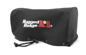 Yamaha YXR45F Rhino 450 Special Edition Winch Cover - Rugged Ridge - Rugged Ridge - Black - `07-`08